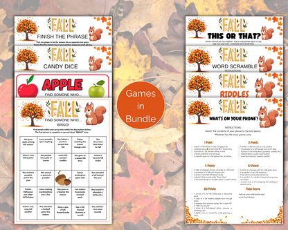 Fall Games Bundle