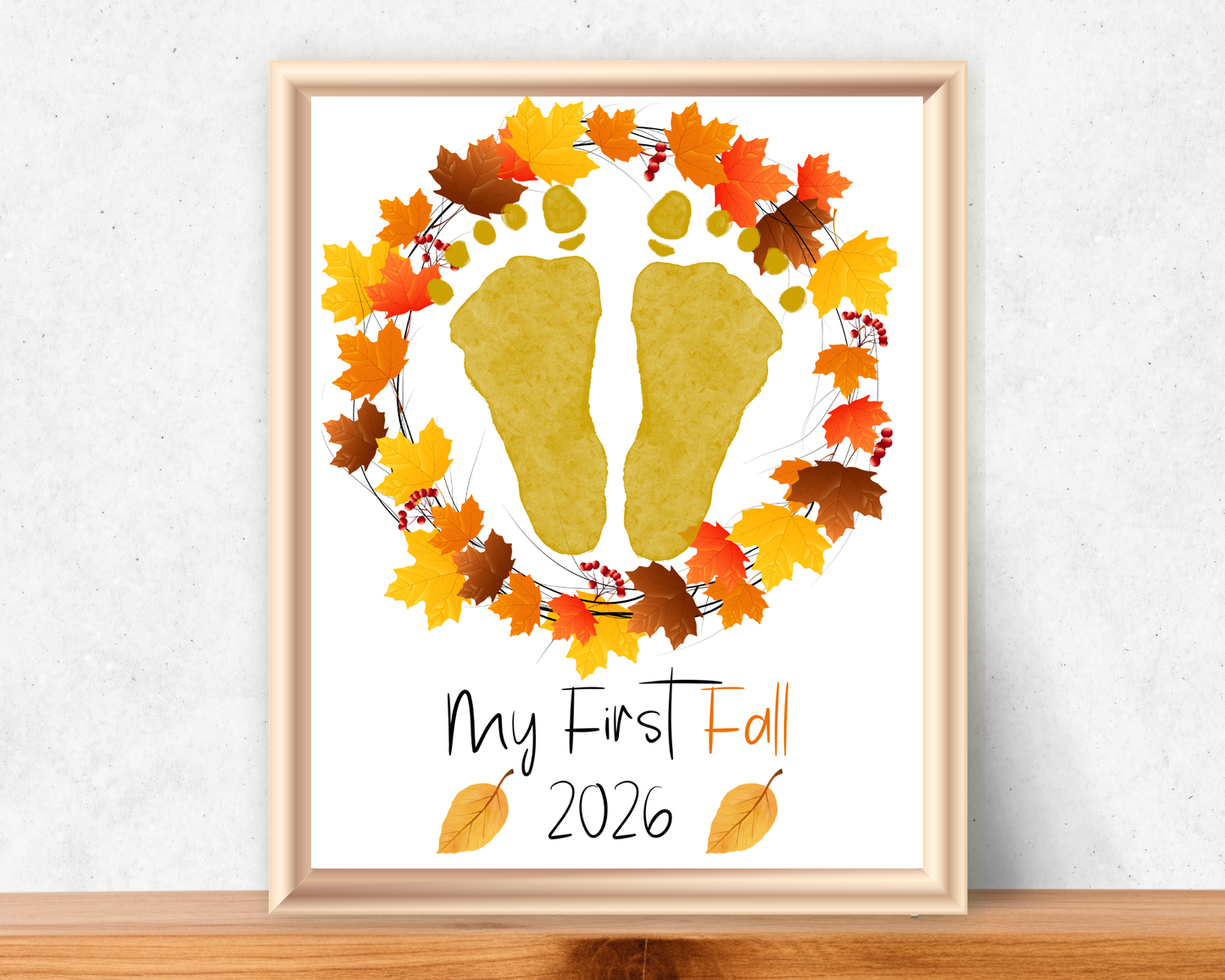 Fall Handprint Art Bundle