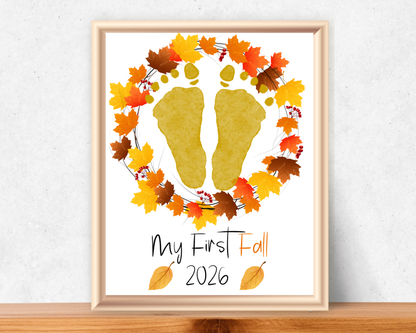 Fall Handprint Art Bundle