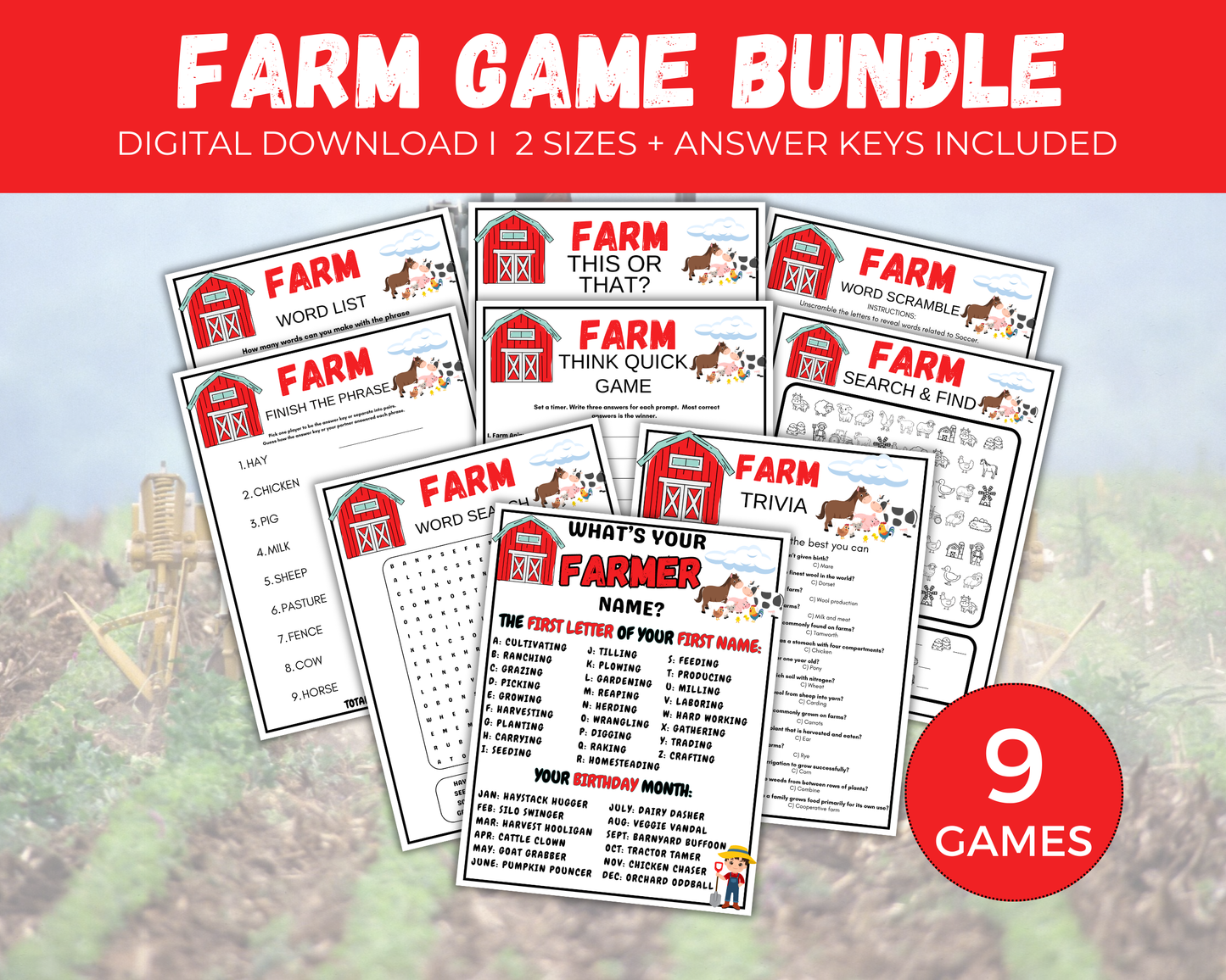 Farm Game Bundle