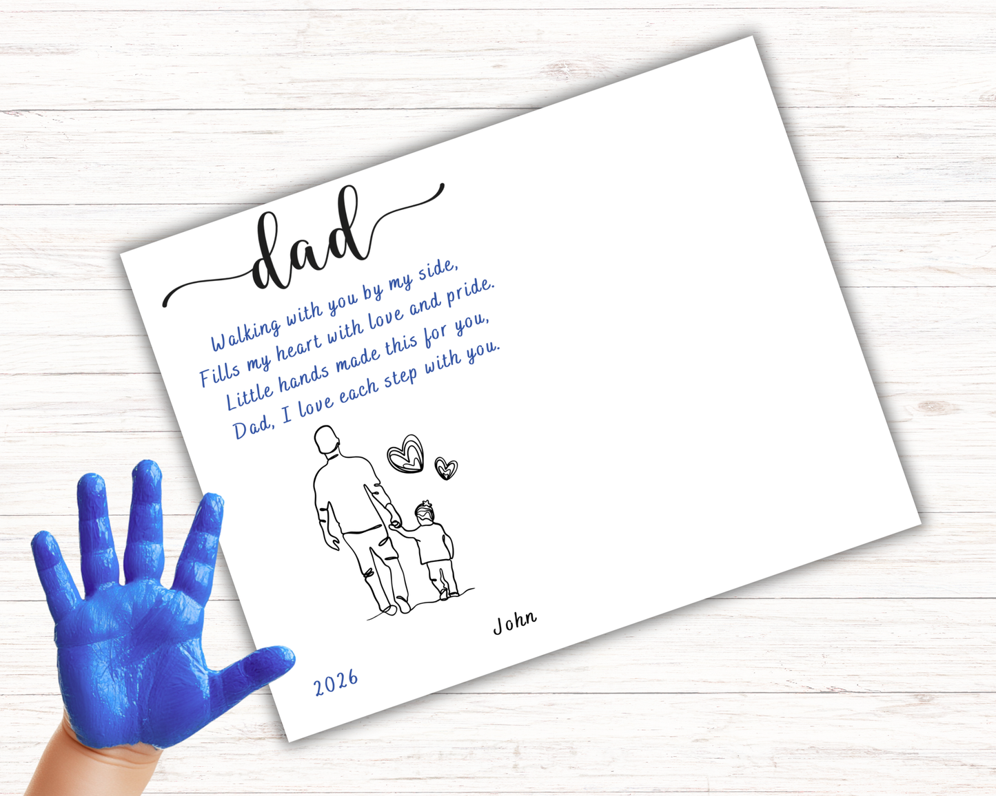 Fathers Day Handprint Art Bundle