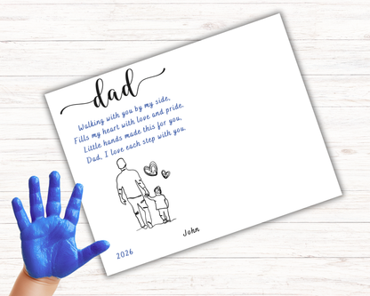 Fathers Day Handprint Art Bundle