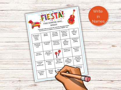 Fiesta Find Someone Who