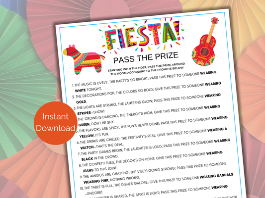 Fiesta Pass The Prize