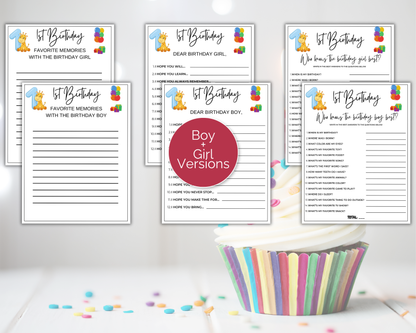 First Birthday Game Bundle