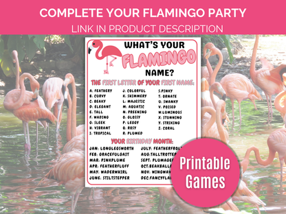 Flamingo Trivia Game
