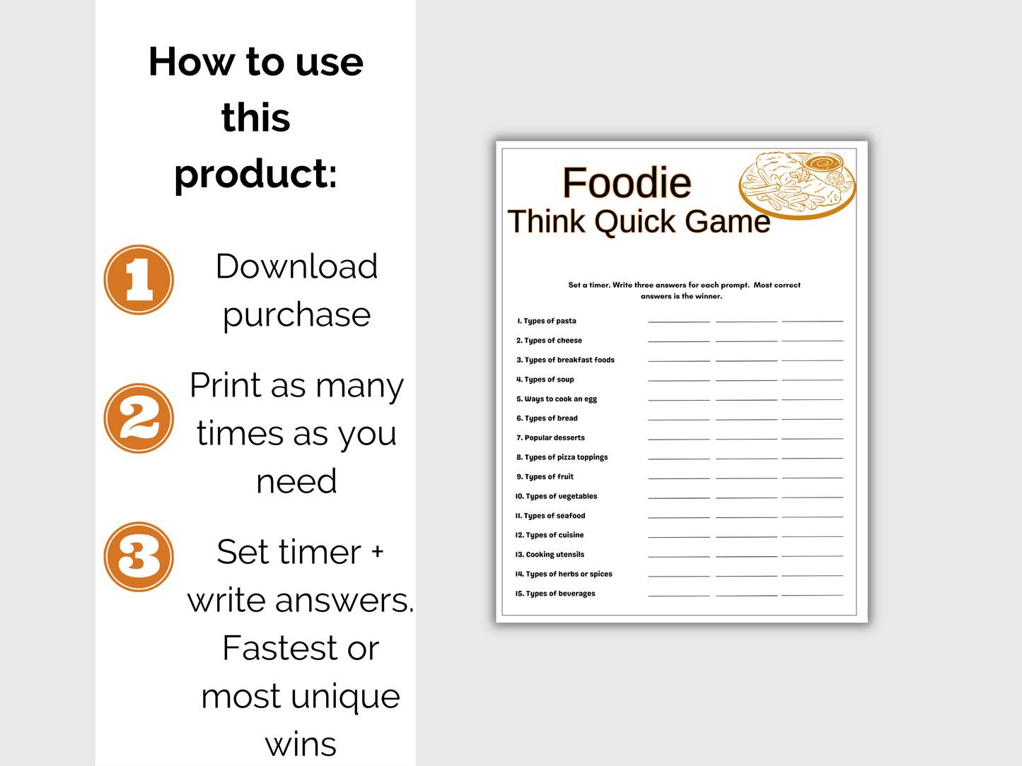 Food Think Quick