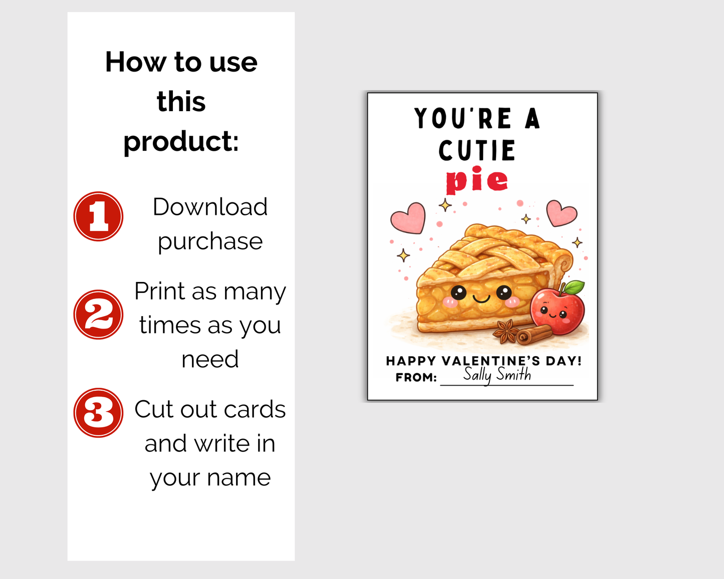 Food Pun Valentine Cards