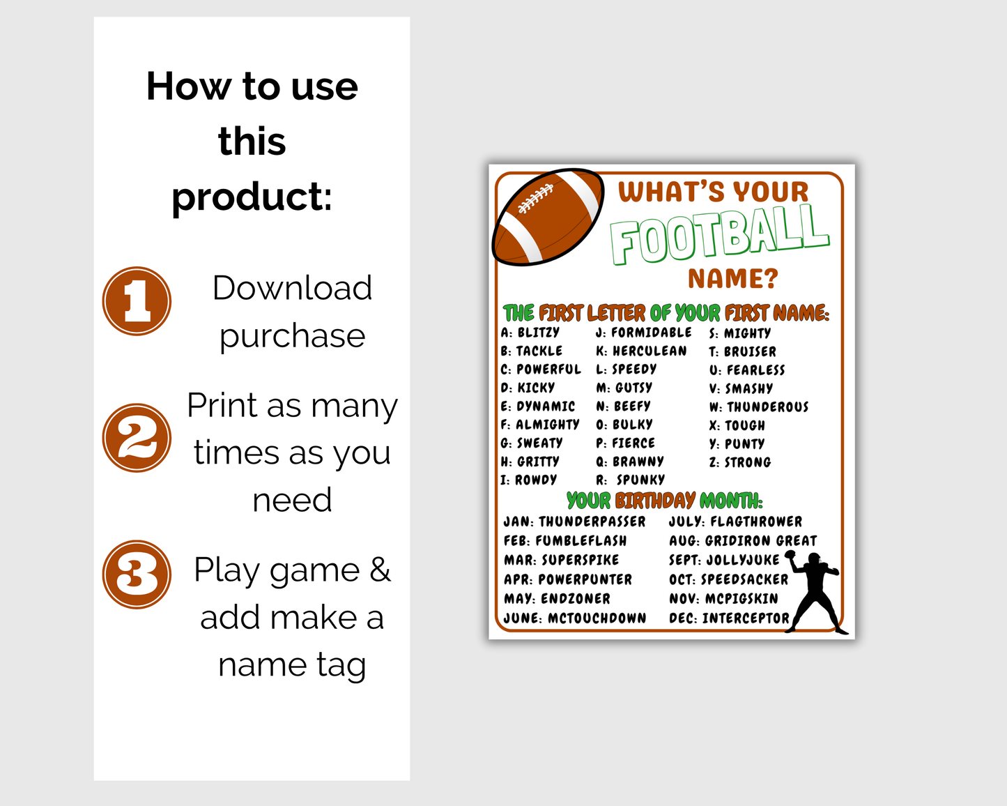 Football Game Bundle