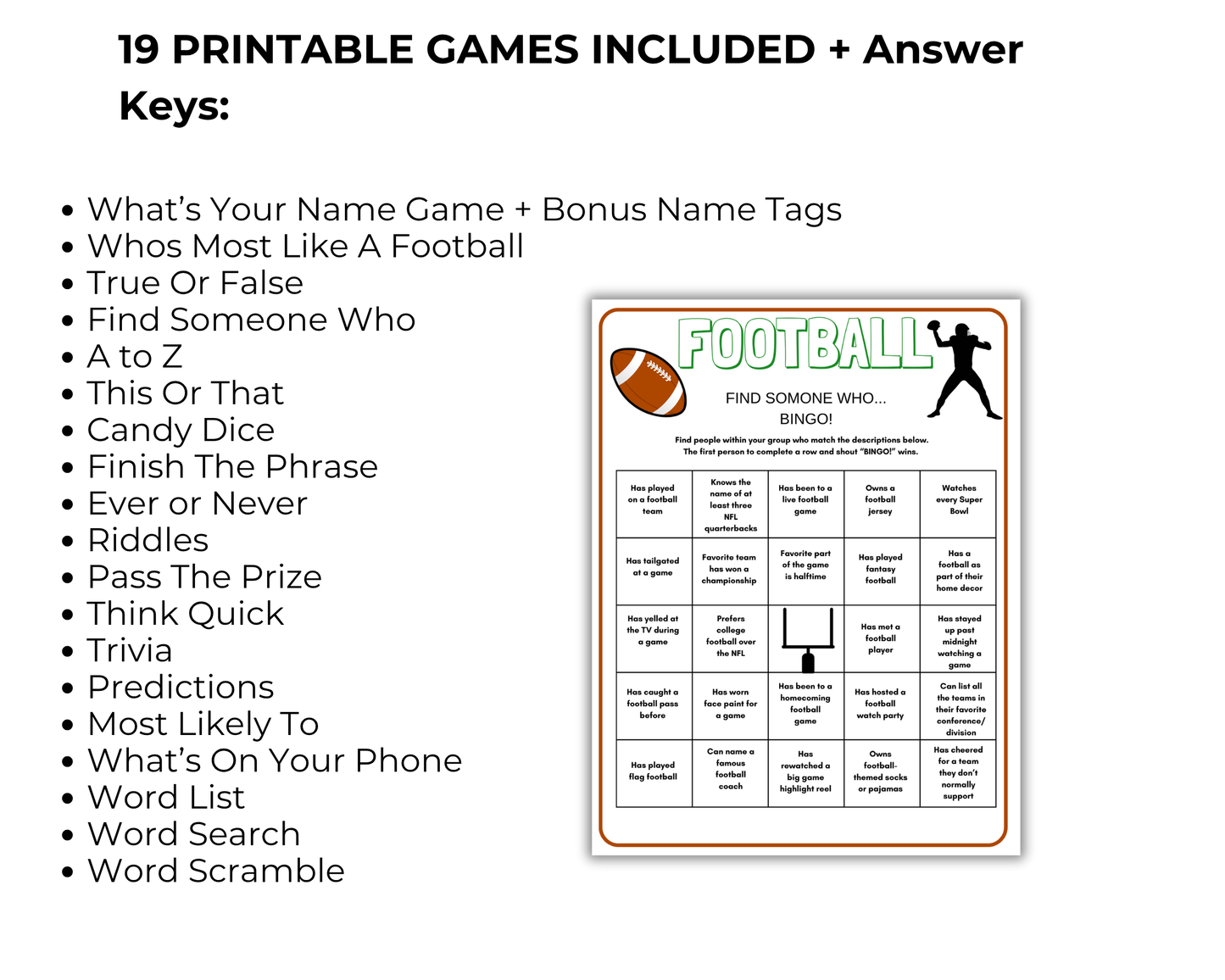 Football Game Bundle