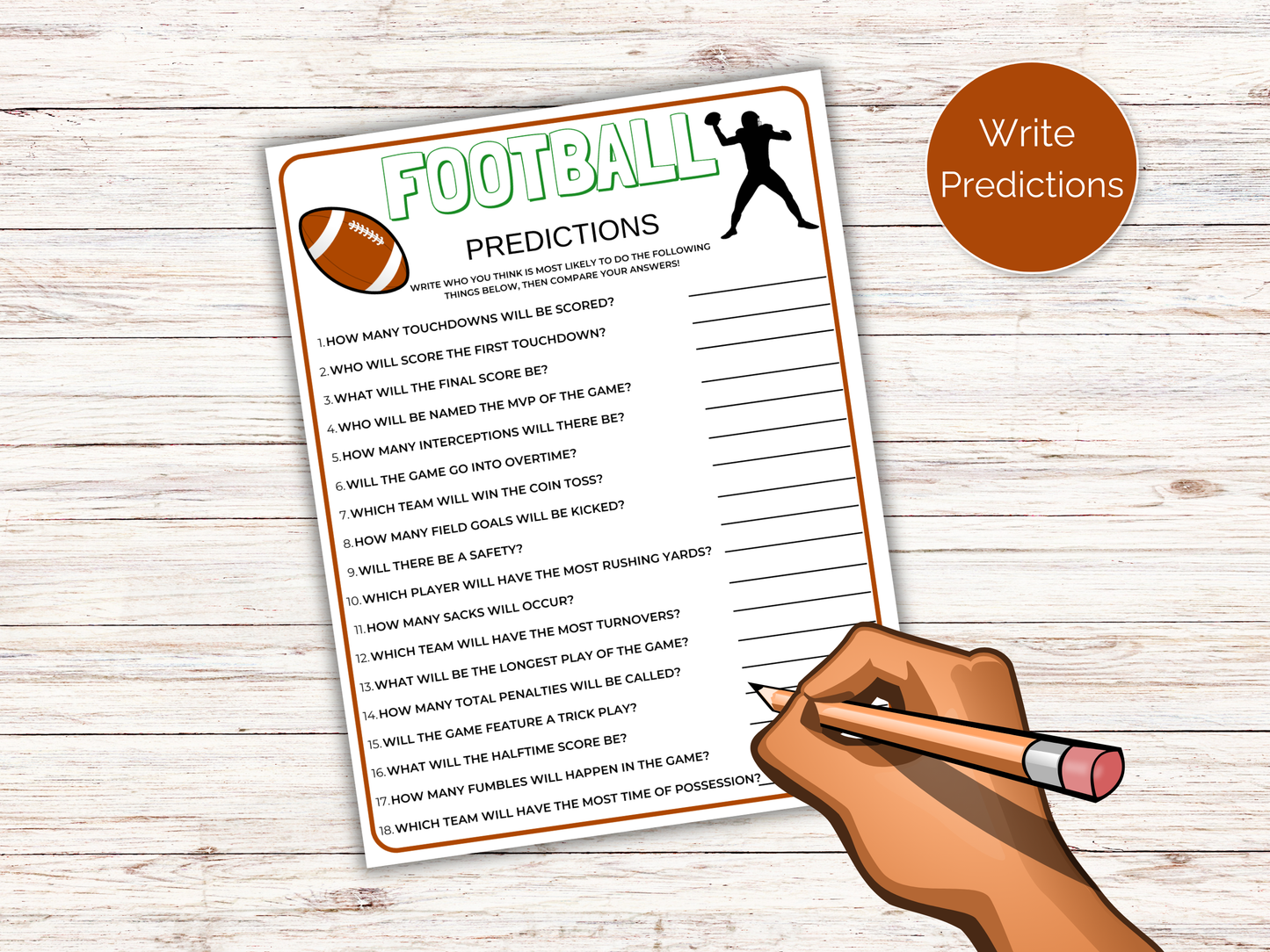 Football Predictions Game