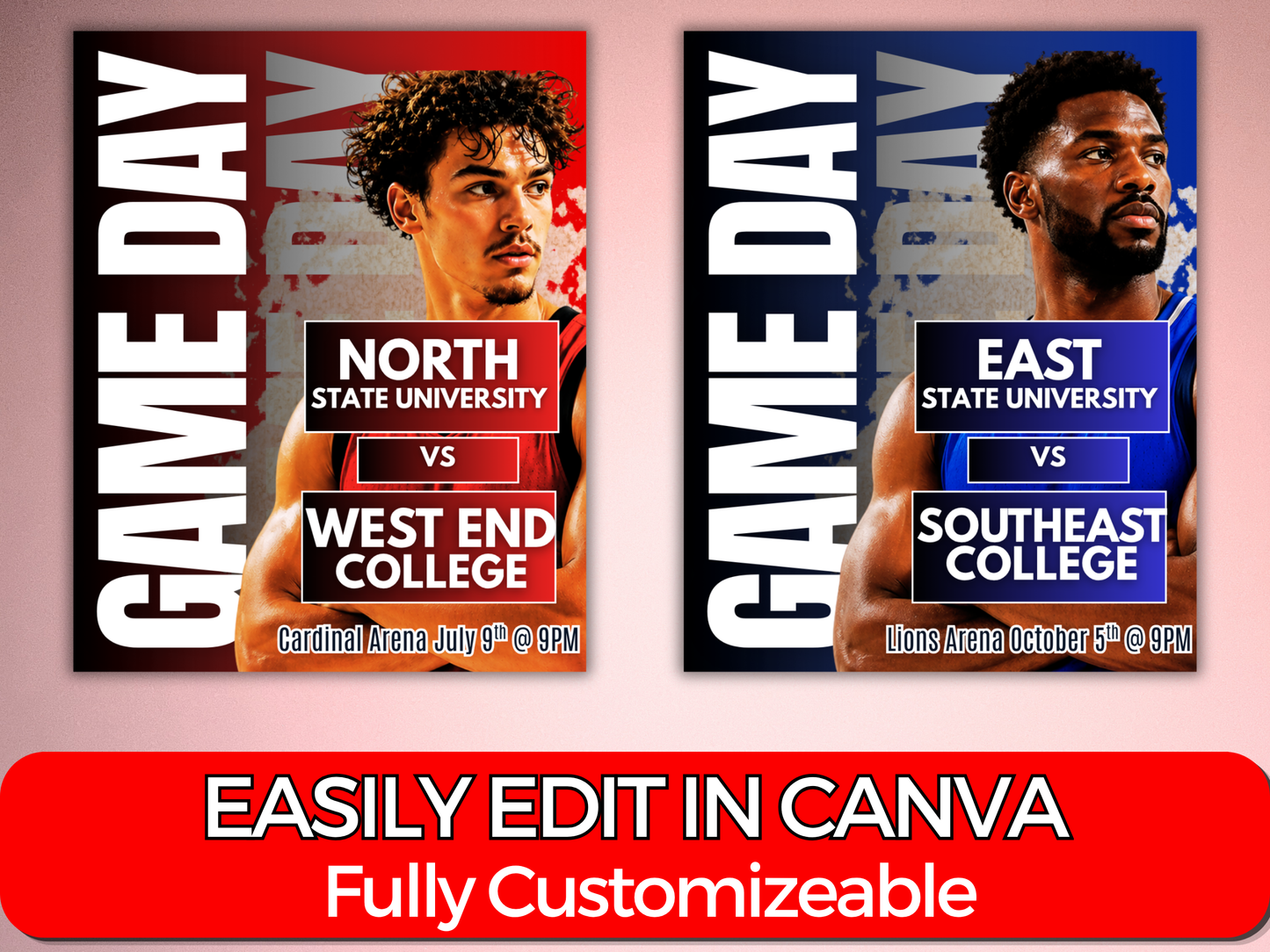 Football Social Media Templates Bundle