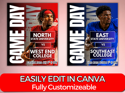 Football Social Media Templates Bundle