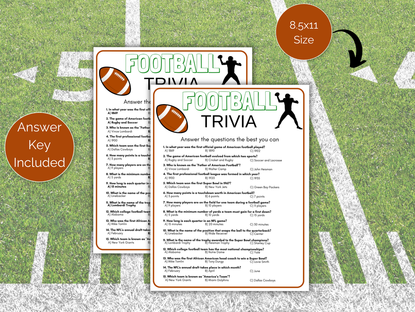 Football Trivia Game