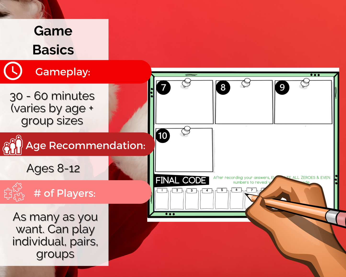 Save Santa Escape Room