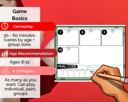 Save Santa Escape Room