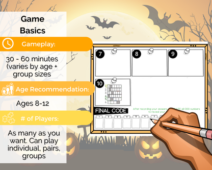 Halloween Escape Room for Kids