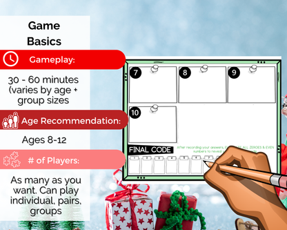 Santa Workshop Escape Room