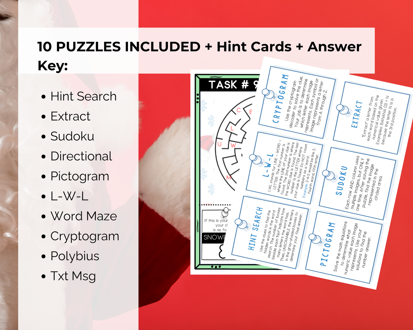 Save Santa Escape Room