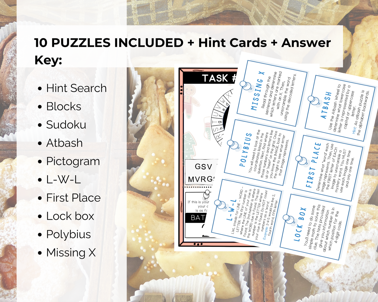 Baking Escape Room Game