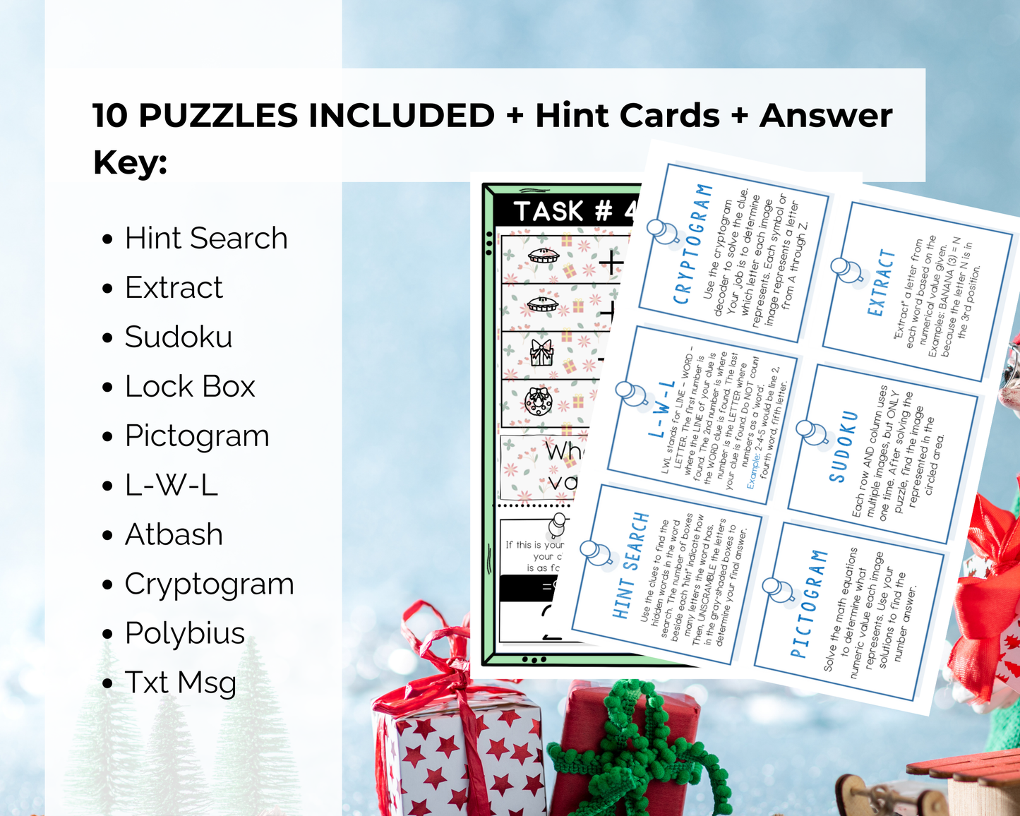 Santa Workshop Escape Room