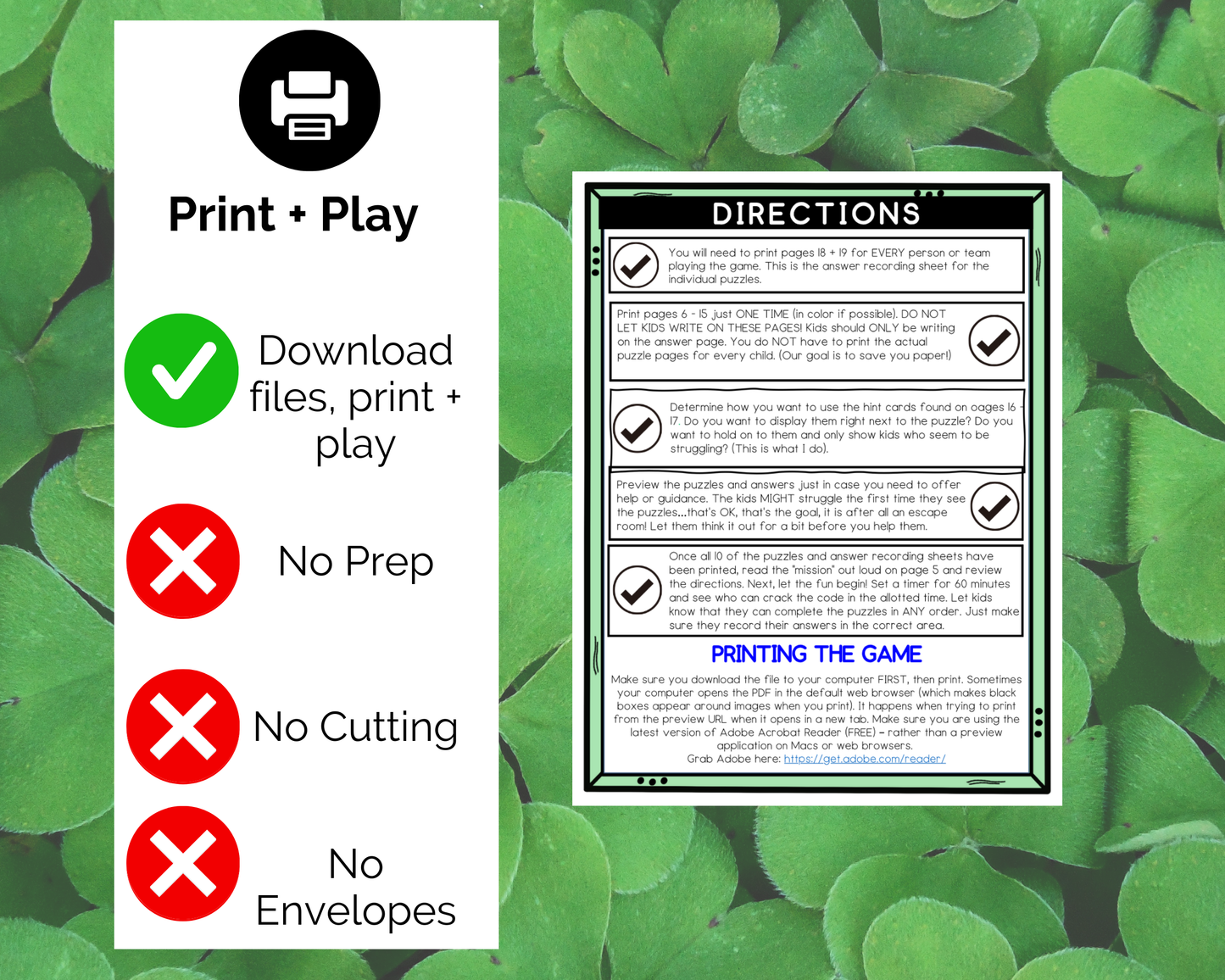 Shamrock Escape Room