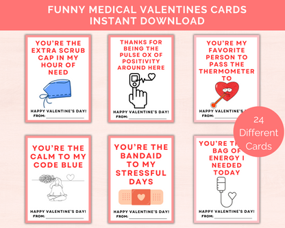 Funny Medical Valentines Cards