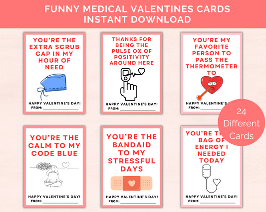 Funny Medical Valentines Cards