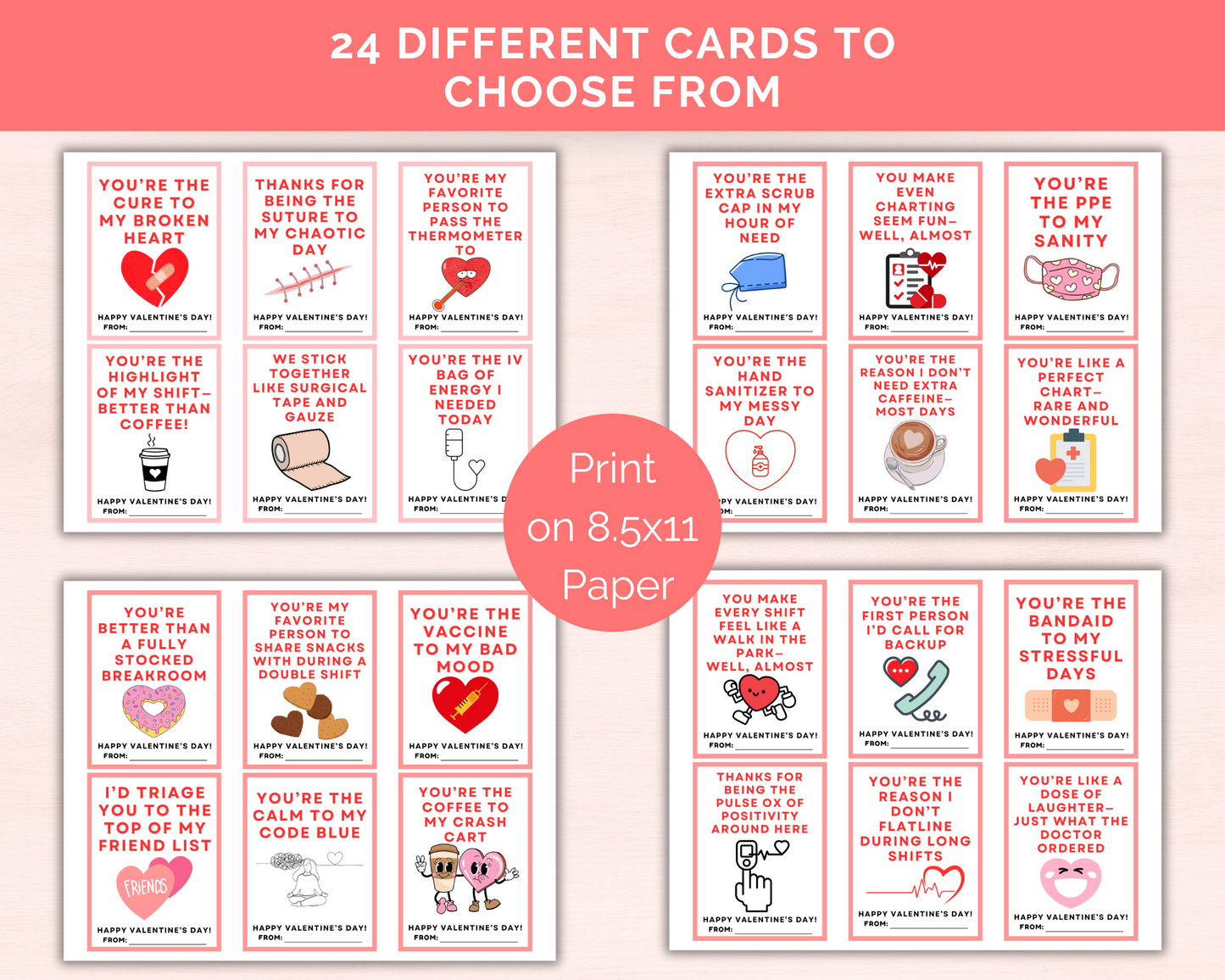 Funny Medical Valentines Cards