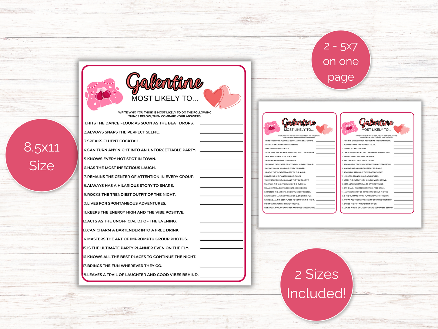 Galentines Most Likely To