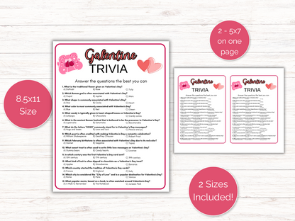 Galentines Day Trivia