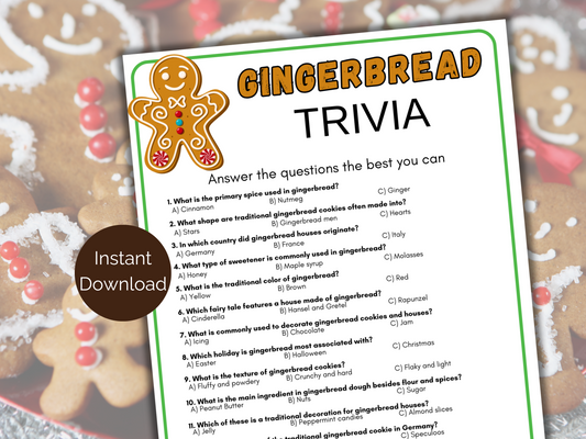 Gingerbread Trivia