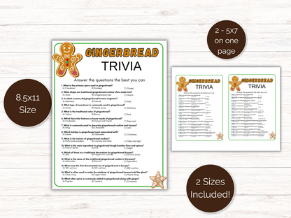 Gingerbread Trivia