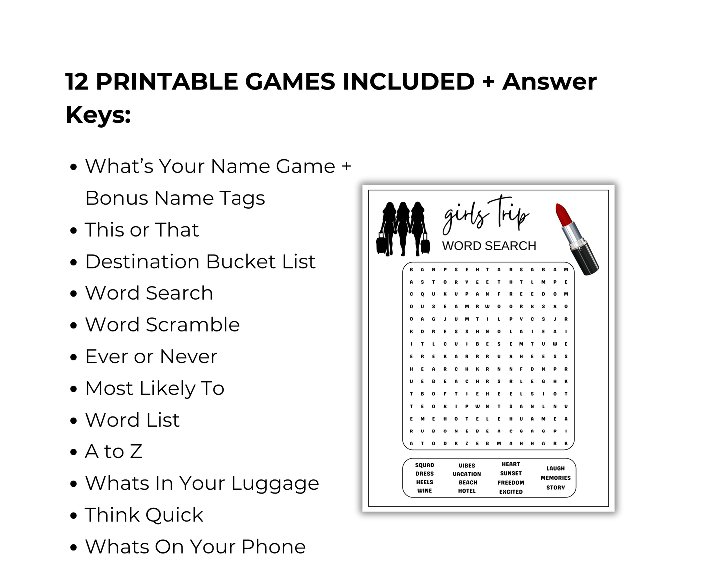 Girls Trip Game Bundle