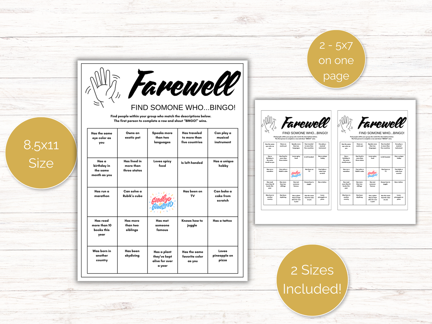 Farewell Find Someone Who