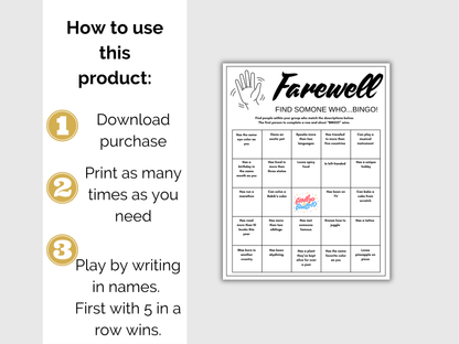 Farewell Find Someone Who