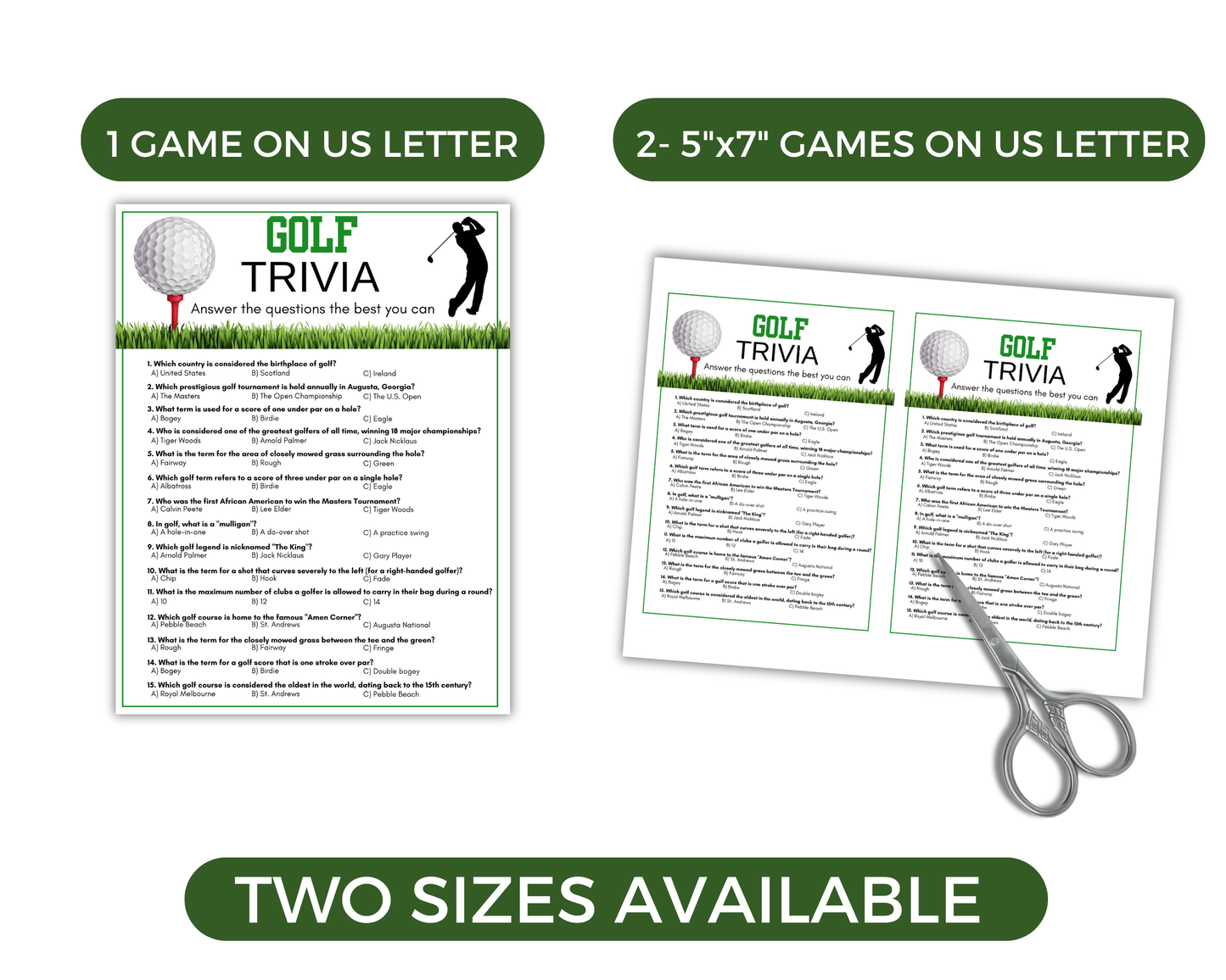 Golf Game Bundle