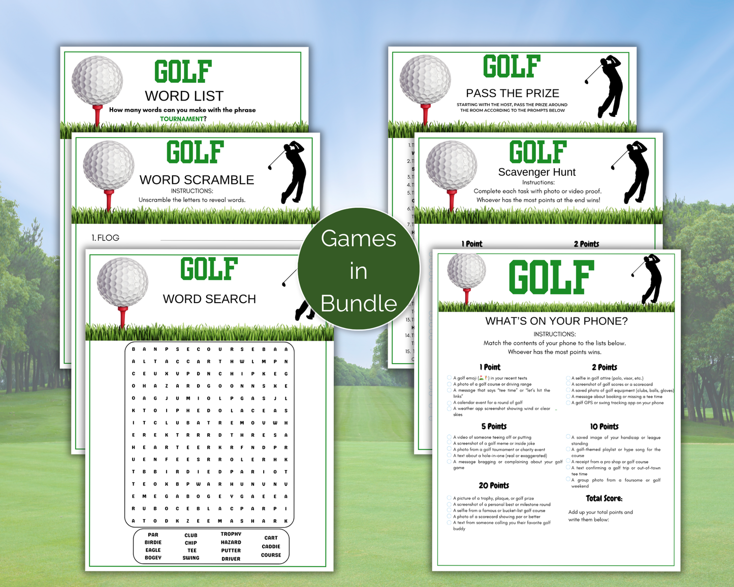 Golf Game Bundle