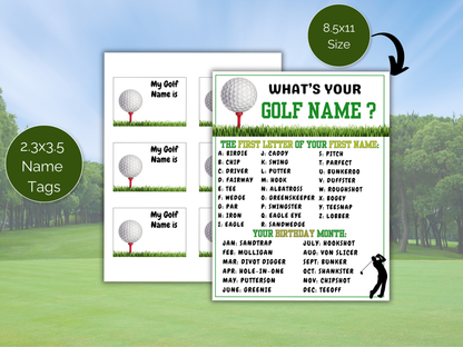 What's Your Golf Name