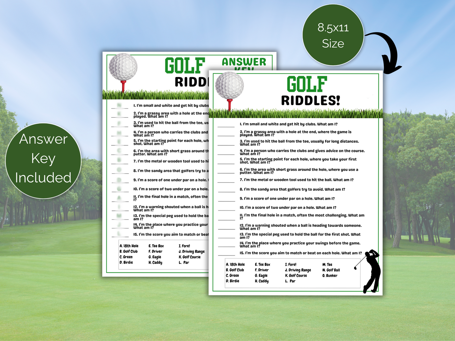 Golf Riddles