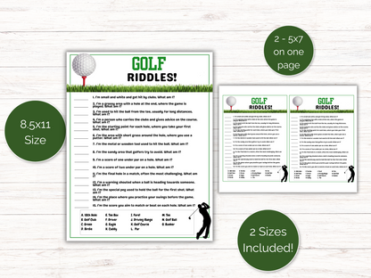 Golf Riddles