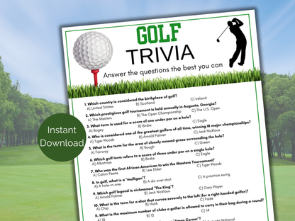 Golf Trivia