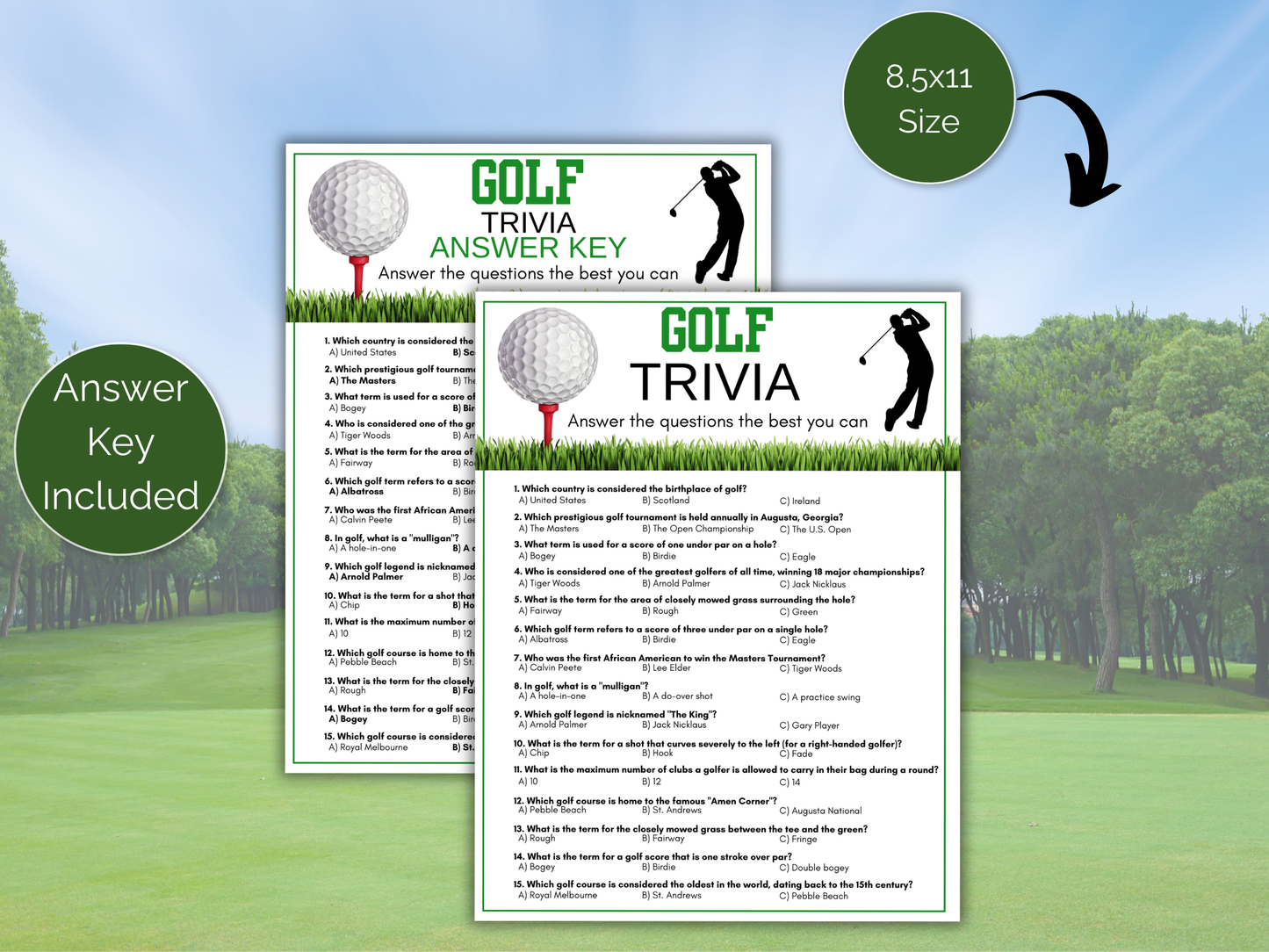 Golf Trivia