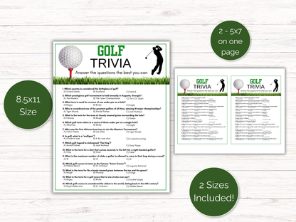 Golf Trivia