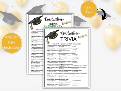 Graduation Trivia Game
