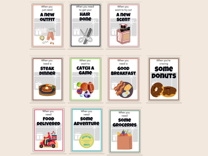 Graduation Gift Card Book Editable or Printable