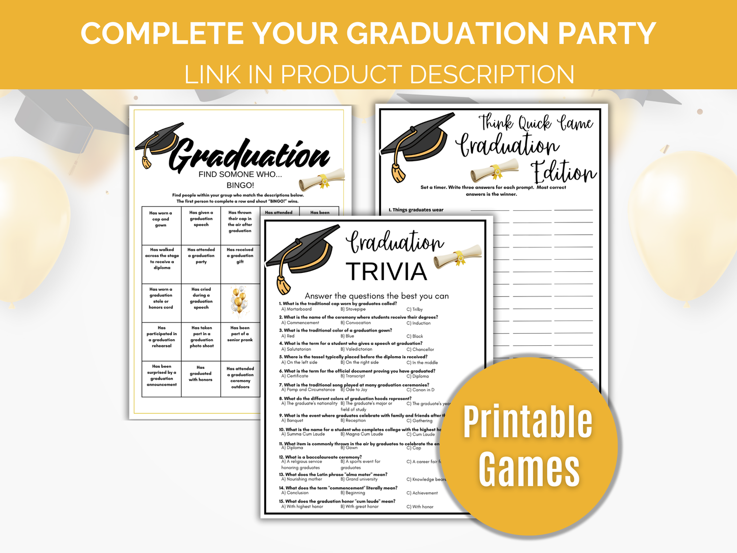 Graduation Pass The Prize
