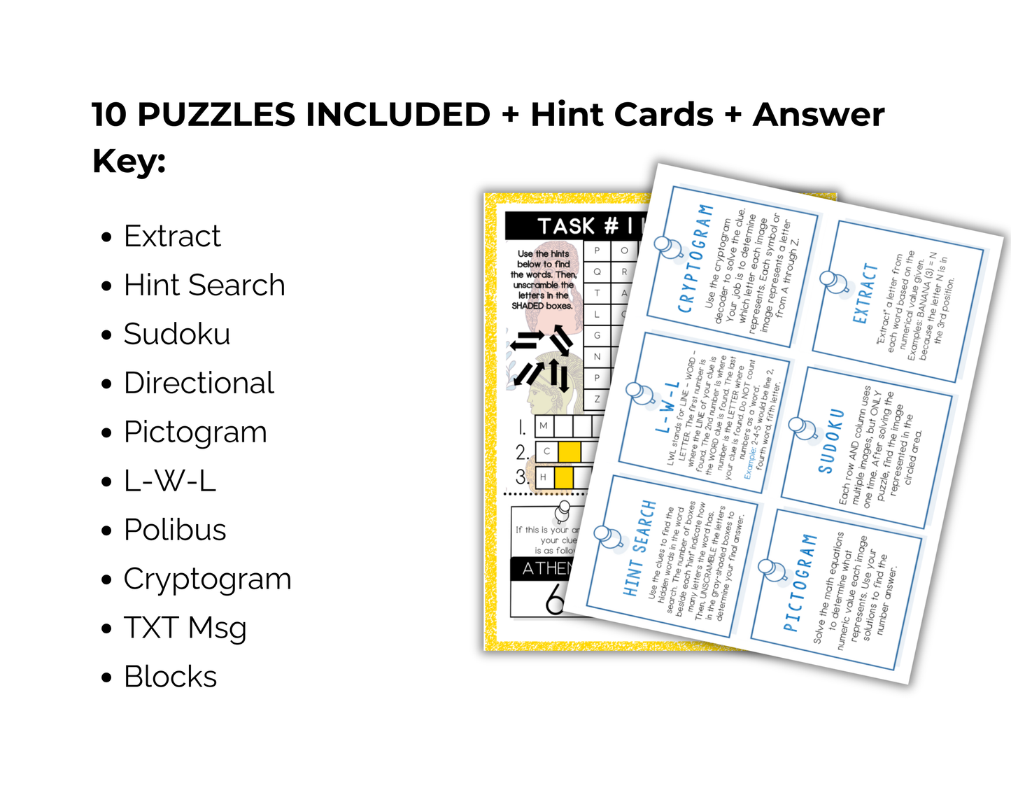 Greek Mythology Escape Room for Kids