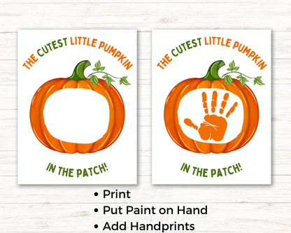 Halloween Handprint Art Bundle