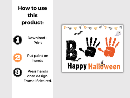 Halloween Handprint Art Bundle